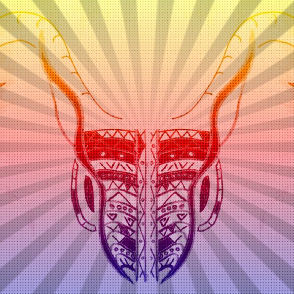 Demon Bunny Art Print - Picture 2 of 15